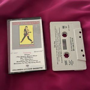 Elvis Costello - "My Aim is True" Cassette Tape